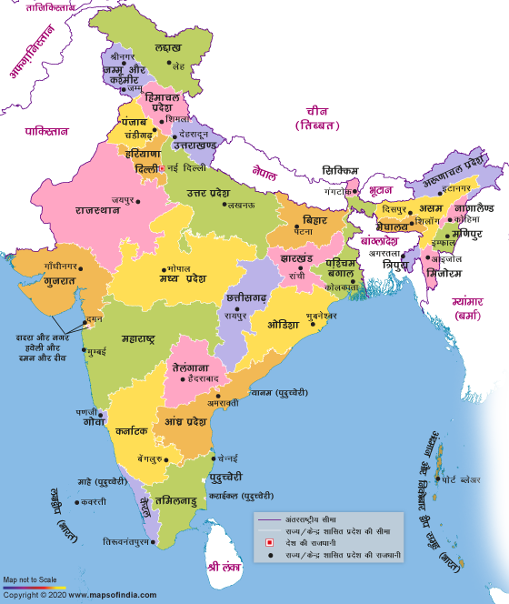 bharat ka map