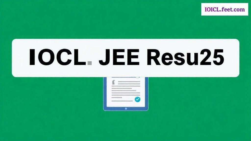 IOCL JE परिणाम 2025 जारी: आधिकारिक वेबसाइट से स्कोरकार्ड डाउनलोड करें - Complete Information, Price & Review 2025