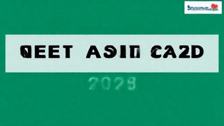 NEET SS Admit Card 2025: आज रिलीज़, विवरण यहाँ